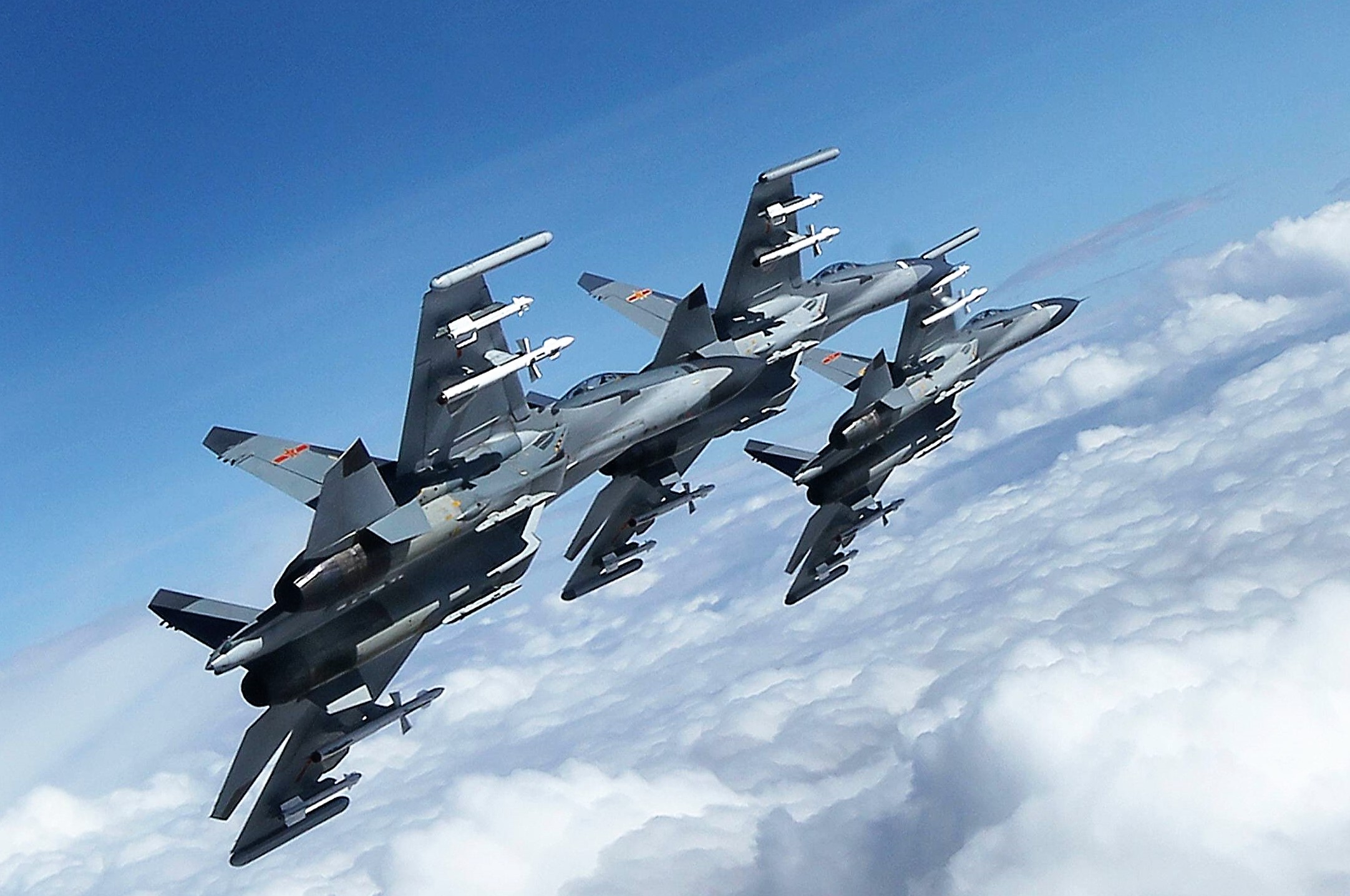 Chinesische Nuklear-Bomber in der Luft! 28 Flugzeuge dringen in taiwanesischen Luftraum ein