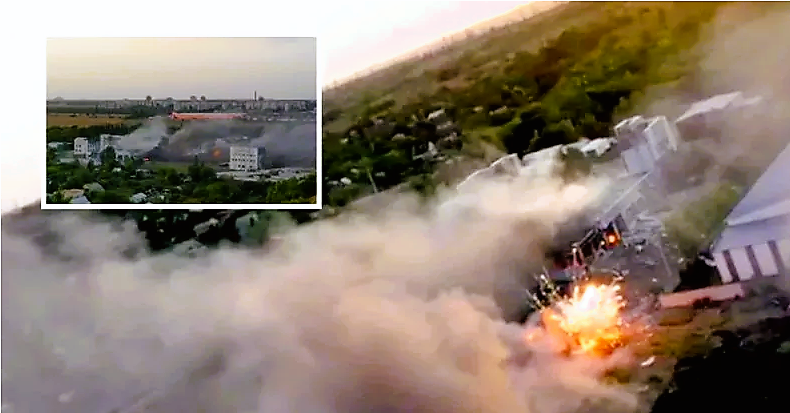 Doppelter Drohnenschlag! Russischer Stützpunkt angegriffen - Russland ist unter Feuer!
